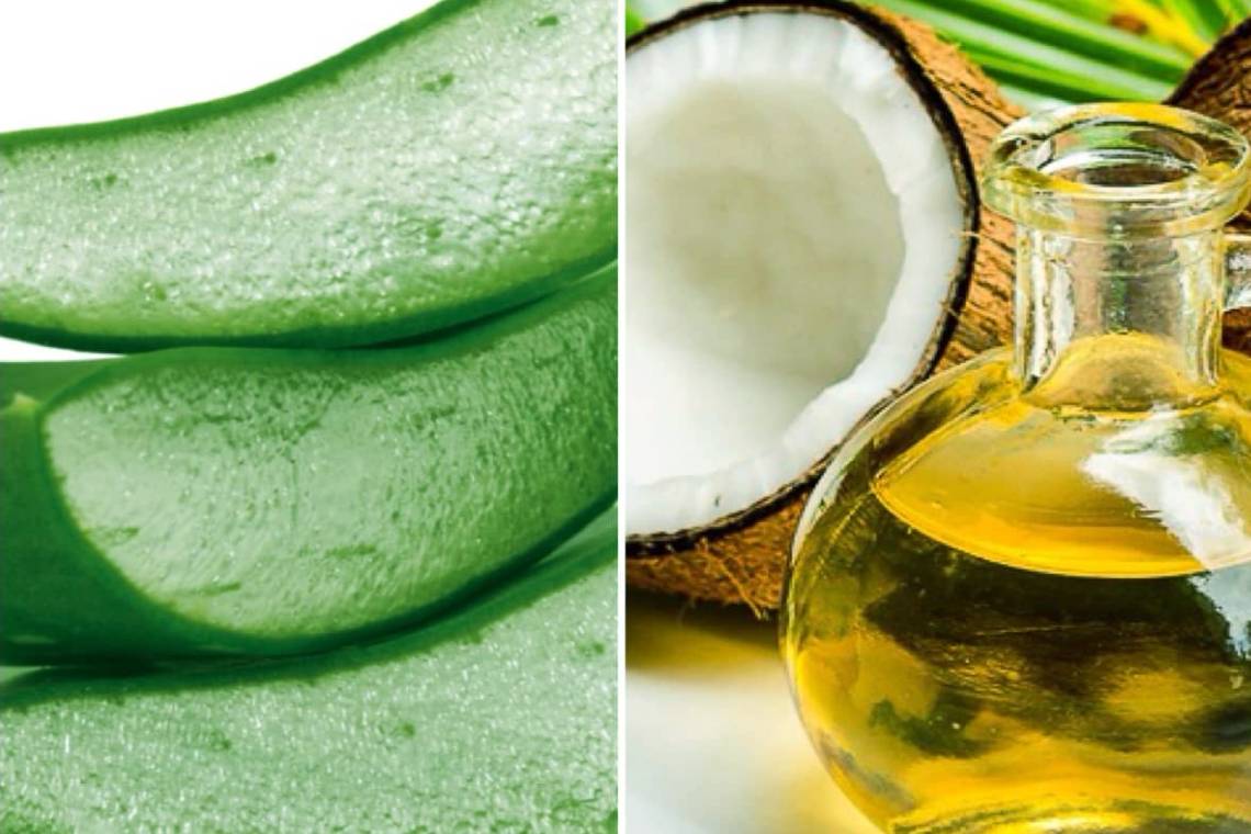 Use Olive Oil and Aloe Vera Gel