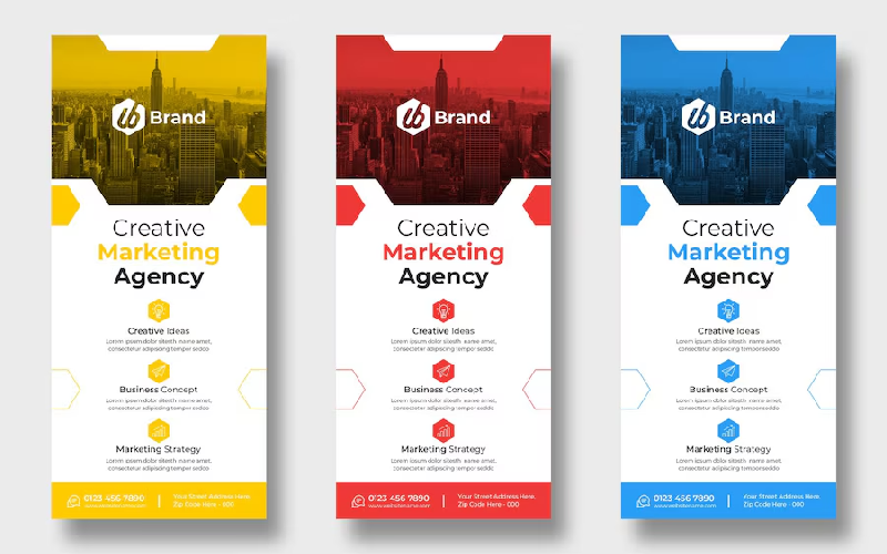 pop up marketing banner