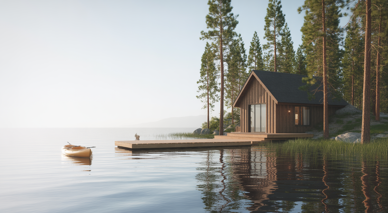 Big Bear Lake cabin exterior