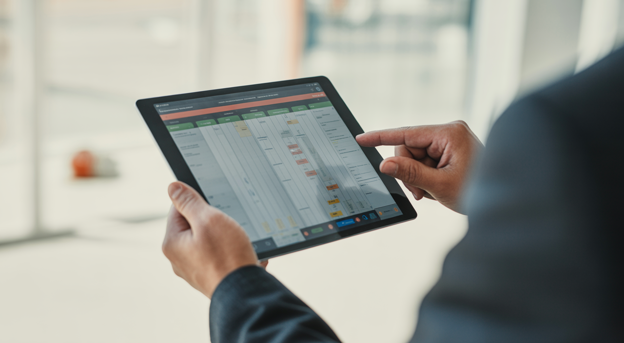 construction project management platform dashboard view
